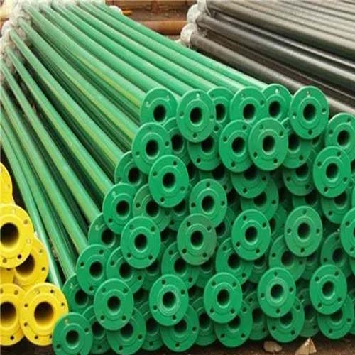 驻马店涂塑钢管施工案例